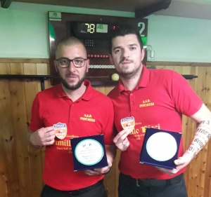 Enea Mariotti e Francesco Zoffoli Miglior Coppia serie B Nord