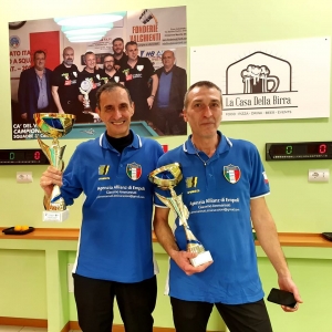 Ivano Landi e Gianluca Bitossi vincono il Campionato Nazionale Coppie 3° categoria
